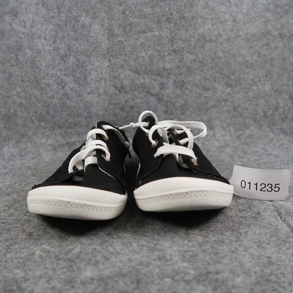 Time and Tru Shoes Womens 7.5 Casual Sneaker Slip On Memory Foam Fabric Black - Picture 2 of 11